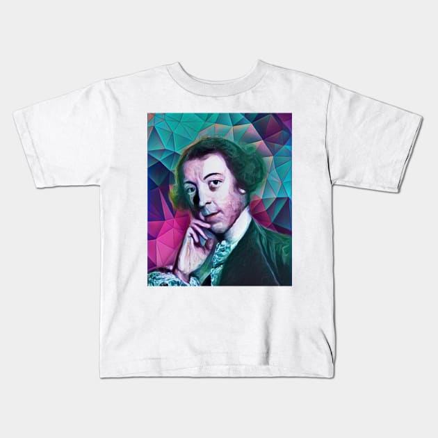 Horace Walpole Portrait | Horace Walpole Artwork 4 Kids T-Shirt by JustLit